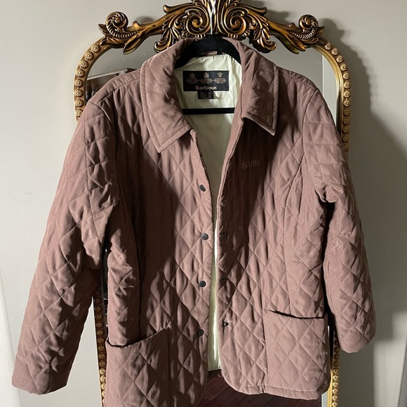 Barbour Women's Quilted Brown Utility Jacket- size 10 - Picture 1 of 5
